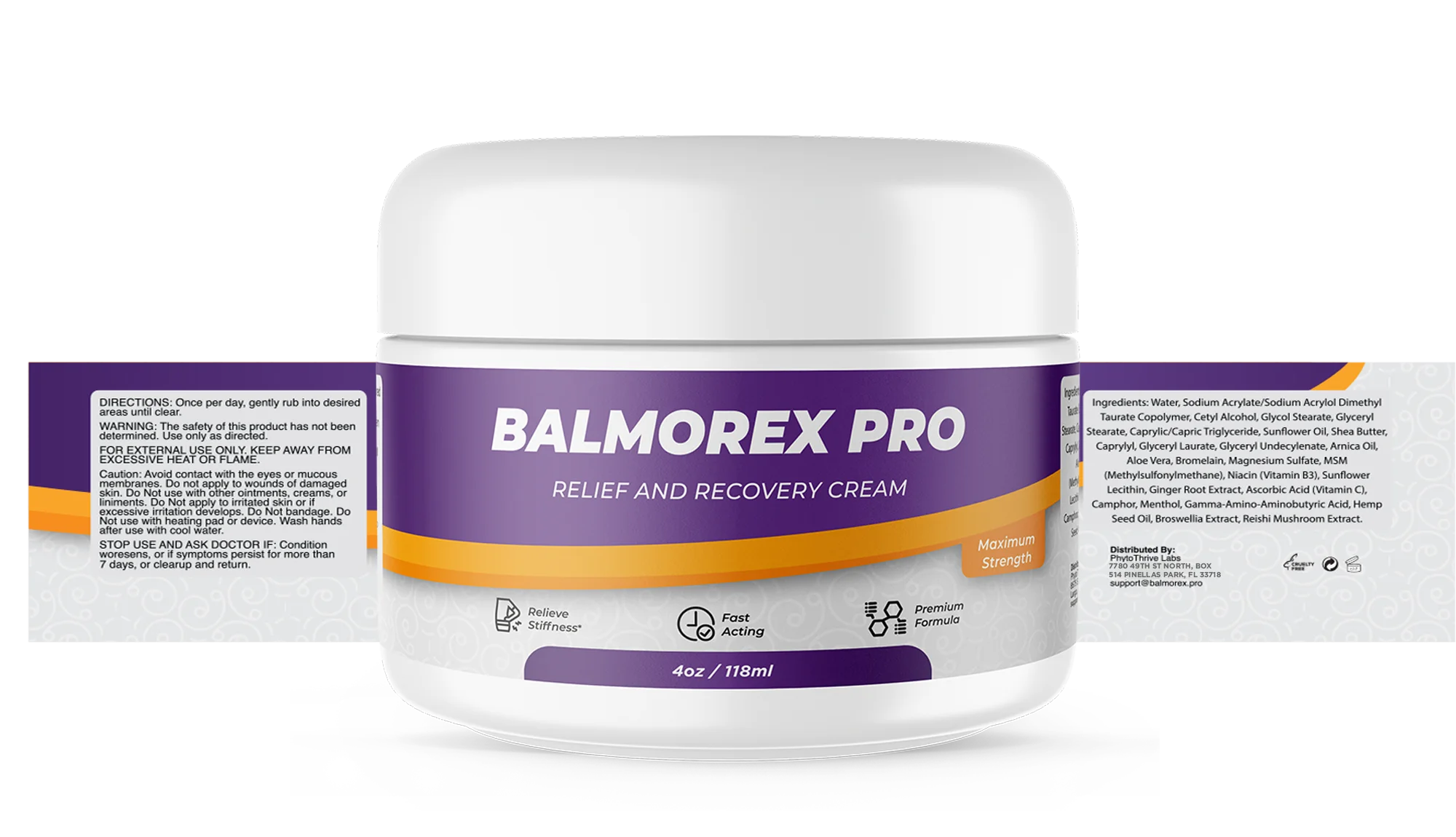 Balmorex Pro Ingredients